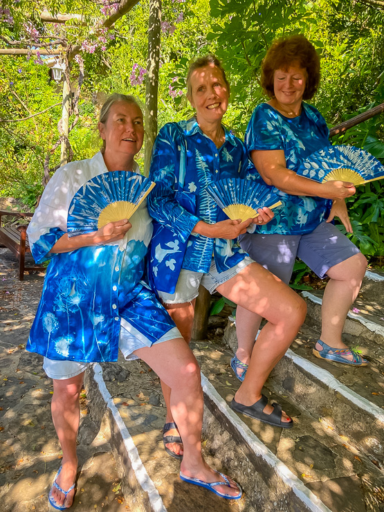 MTs cyanotype clothes